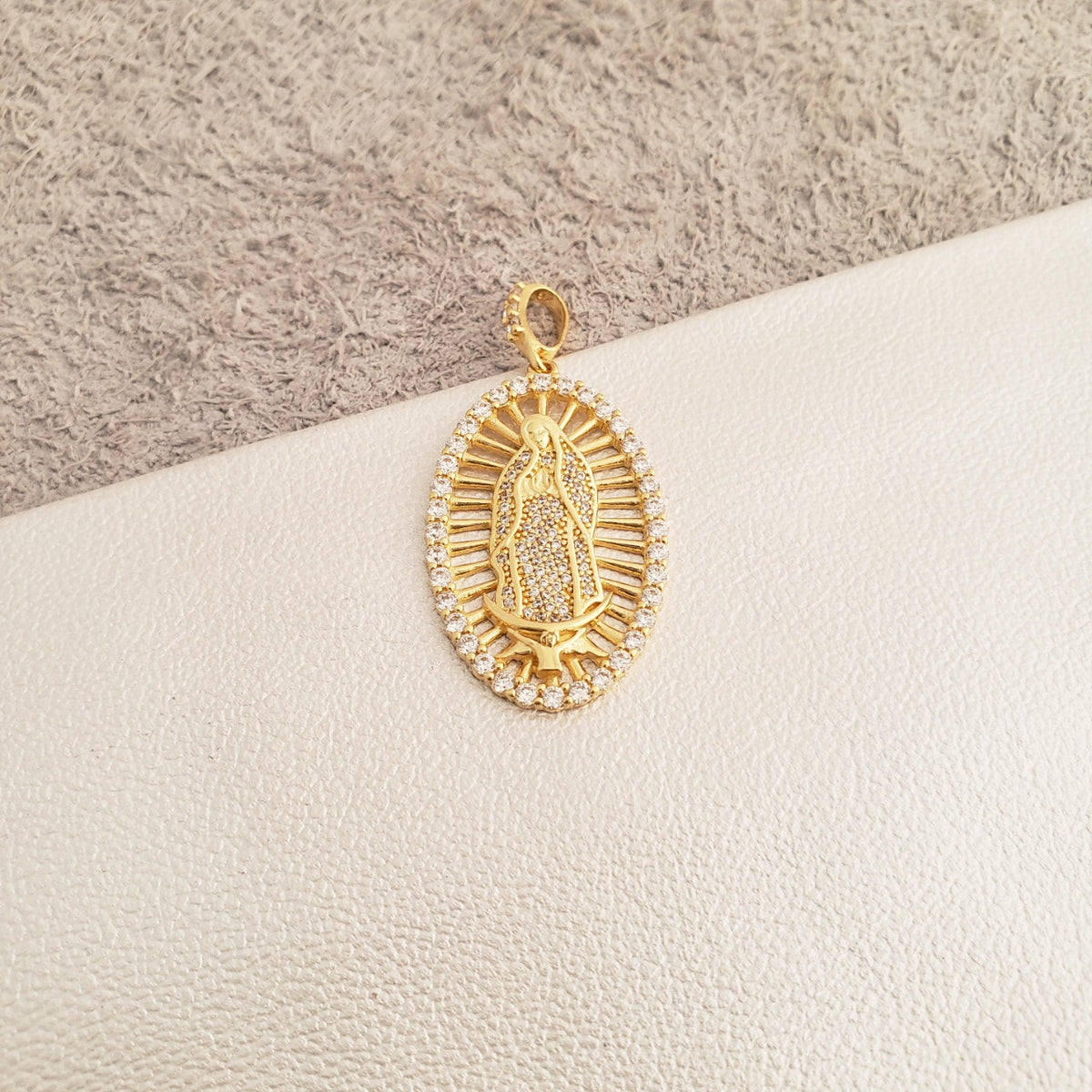 D Virgen Guadalupe Swarovski