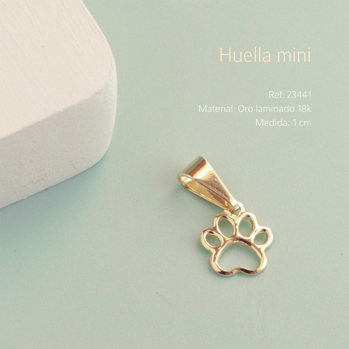D Mini Huella Perro