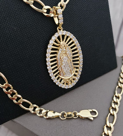 D Virgen Guadalupe Swarovski
