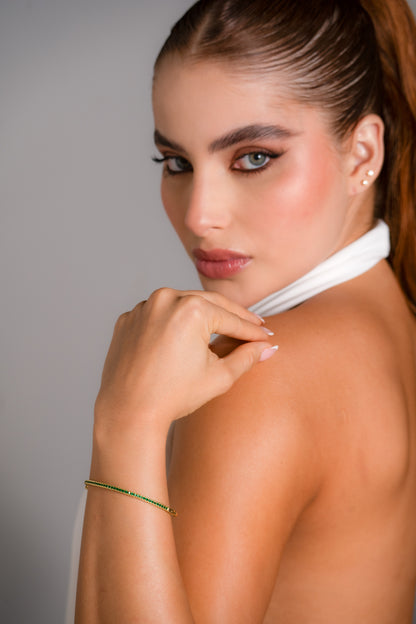 P Brazalete Slim Green
