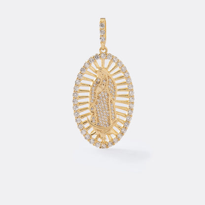 D Virgen Guadalupe Swarovski