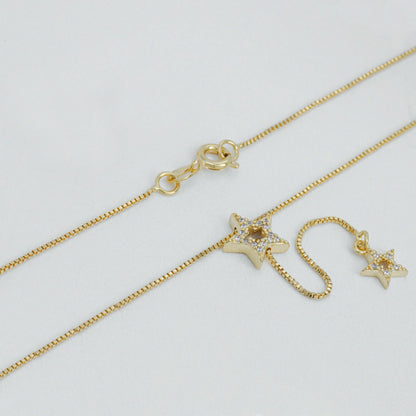 Gargantilla Estrella Cristal 45 cm