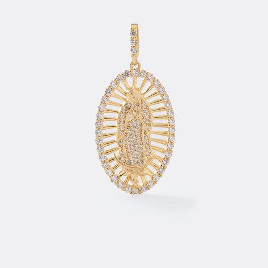 D Virgen Guadalupe Swarovski