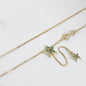 Gargantilla Estrella Verde 45 cm