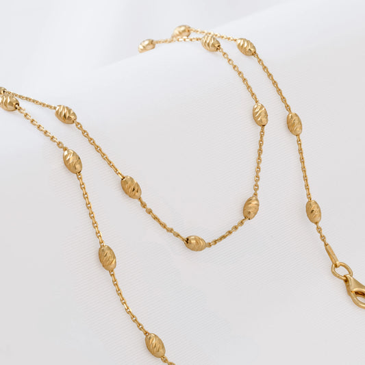 Chain Militar Espaciada Ovalada Italy IT 65 Cms