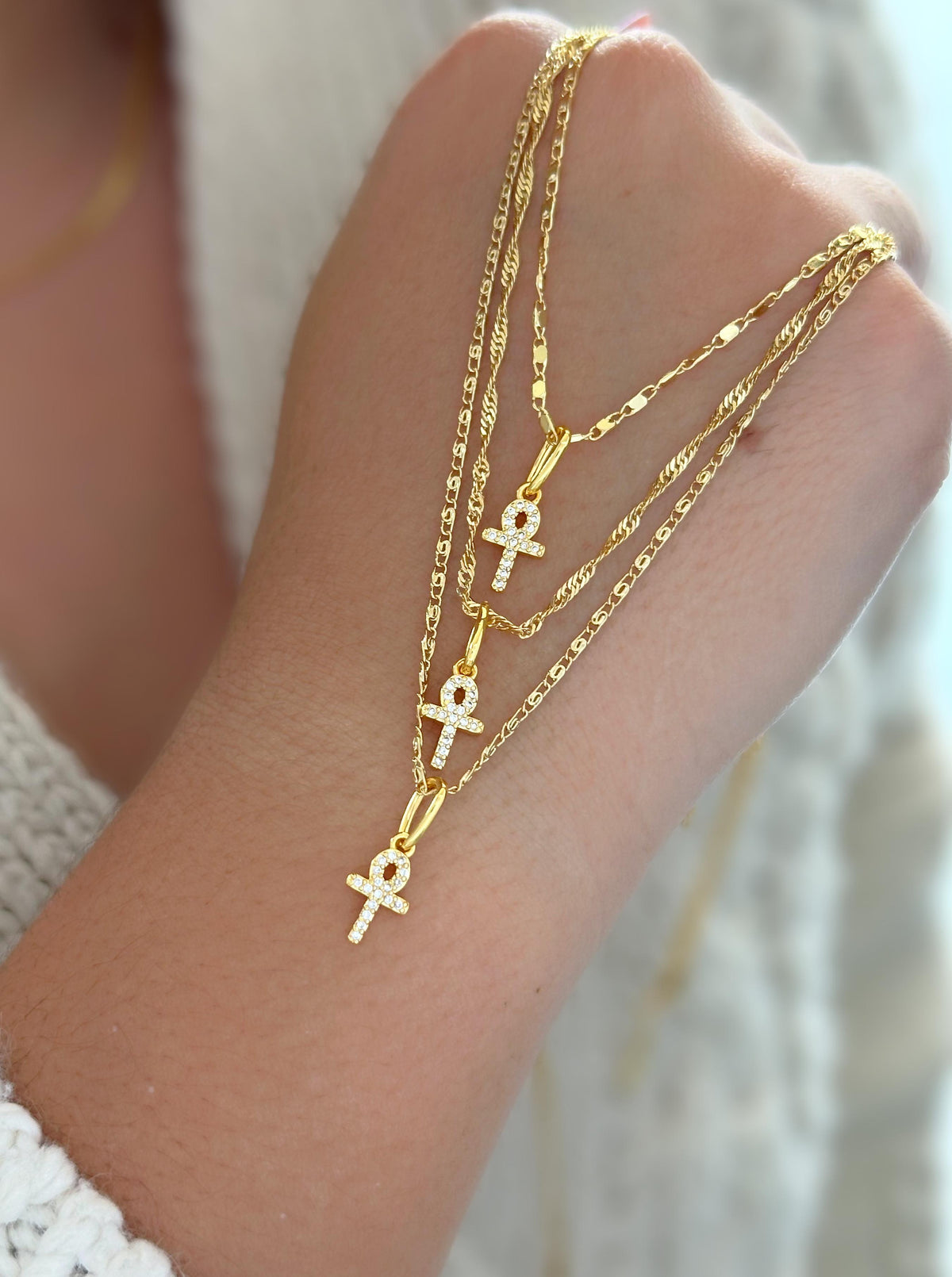 D Mini Cruz Ankh